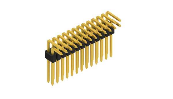 Fischer Elektronik Stiftleiste (Standard) Anzahl Reihen: 2 10146856 10St.