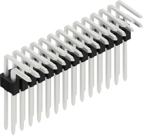 Fischer Elektronik Stiftleiste (Standard) Anzahl Reihen: 2 SLVW4KA06028Z 10St.