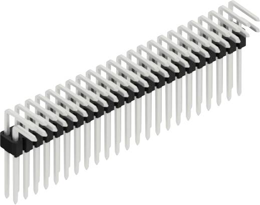 Fischer Elektronik Stiftleiste (Standard) Anzahl Reihen: 2 SLVW4KA06046Z 10St.