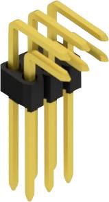 Fischer Elektronik Stiftleiste (Standard) Anzahl Reihen: 2 SLVW4KA0606G 10St.
