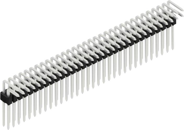Fischer Elektronik Stiftleiste (Standard) Anzahl Reihen: 2 SLVW4KA06064Z 10St.