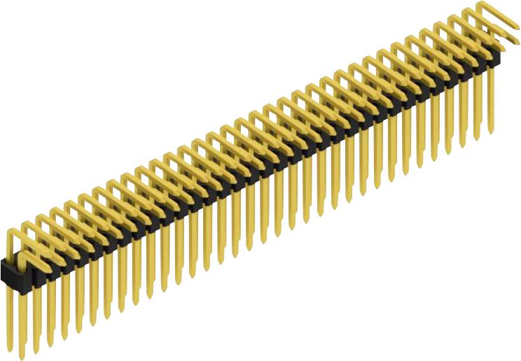 Fischer Elektronik Stiftleiste (Standard) Anzahl Reihen: 2 SLVW4KA06068G 10St.