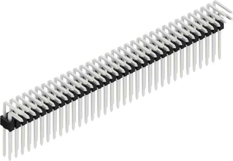 Fischer Elektronik Stiftleiste (Standard) Anzahl Reihen: 2 SLVW4KA06068Z 10St.