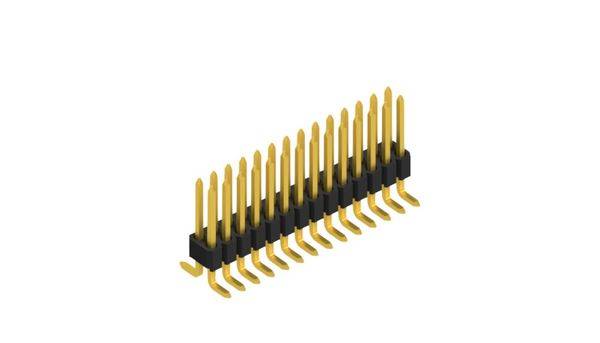 Fischer Elektronik Stiftleiste (Standard) Anzahl Reihen: 2 SLVW4SMD04828G 10St.