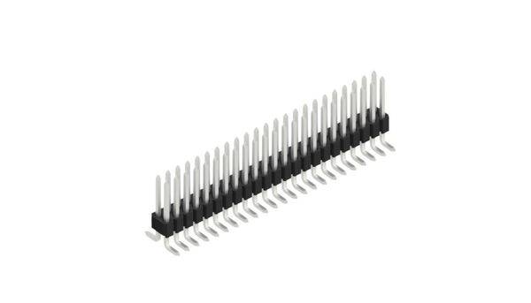 Fischer Elektronik Stiftleiste (Standard) Anzahl Reihen: 2 SLVW4SMD04846Z 10St.