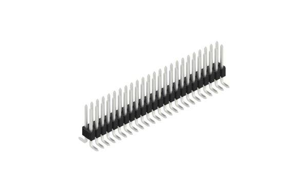 Fischer Elektronik Stiftleiste (Standard) Anzahl Reihen: 2 SLVW4SMD04848Z 10St.