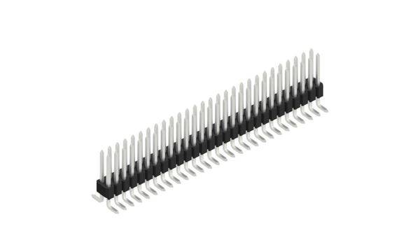 Fischer Elektronik Stiftleiste (Standard) Anzahl Reihen: 2 SLVW4SMD04856Z 10St.