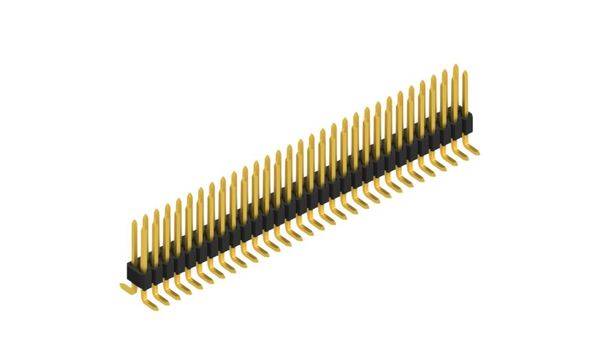 Fischer Elektronik Stiftleiste (Standard) Anzahl Reihen: 2 SLVW4SMD04860G 10St.