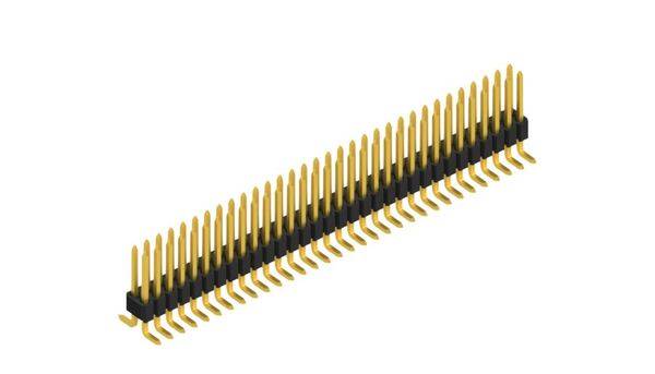Fischer Elektronik Stiftleiste (Standard) Anzahl Reihen: 2 SLVW4SMD04864G 10St.