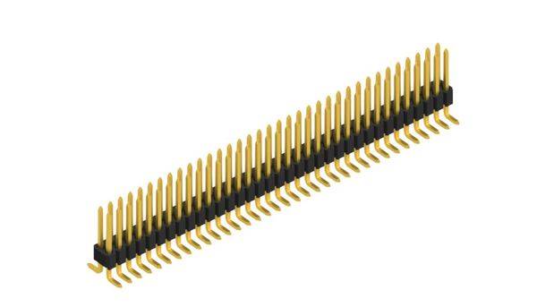 Fischer Elektronik Stiftleiste (Standard) Anzahl Reihen: 2 SLVW4SMD04870G 10St.