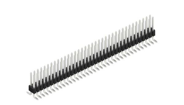 Fischer Elektronik Stiftleiste (Standard) Anzahl Reihen: 2 SLVW4SMD04872Z 10St.