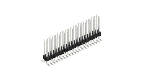 Fischer Elektronik Stiftleiste (Standard) Anzahl Reihen: 2 SLVW4SMD07342Z 10St.
