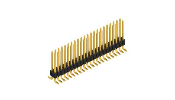 Fischer Elektronik Stiftleiste (Standard) Anzahl Reihen: 2 SLVW4SMD07344G 10St.