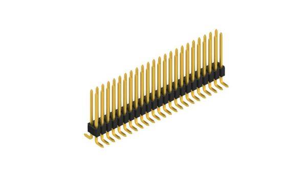 Fischer Elektronik Stiftleiste (Standard) Anzahl Reihen: 2 SLVW4SMD07346G 10St.