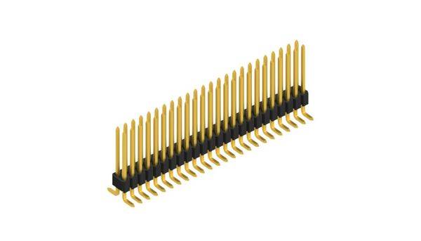 Fischer Elektronik Stiftleiste (Standard) Anzahl Reihen: 2 SLVW4SMD07348G 10St.
