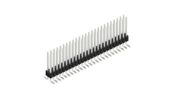 Fischer Elektronik Stiftleiste (Standard) Anzahl Reihen: 2 SLVW4SMD07350Z 10St.