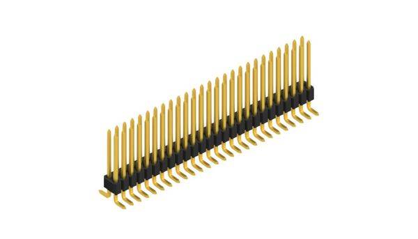 Fischer Elektronik Stiftleiste (Standard) Anzahl Reihen: 2 SLVW4SMD07352G 10St.