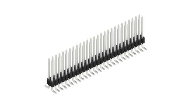 Fischer Elektronik Stiftleiste (Standard) Anzahl Reihen: 2 SLVW4SMD07354Z 10St.