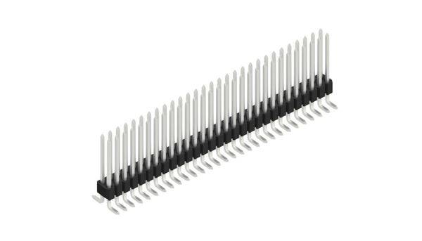 Fischer Elektronik Stiftleiste (Standard) Anzahl Reihen: 2 SLVW4SMD07358Z 10St.