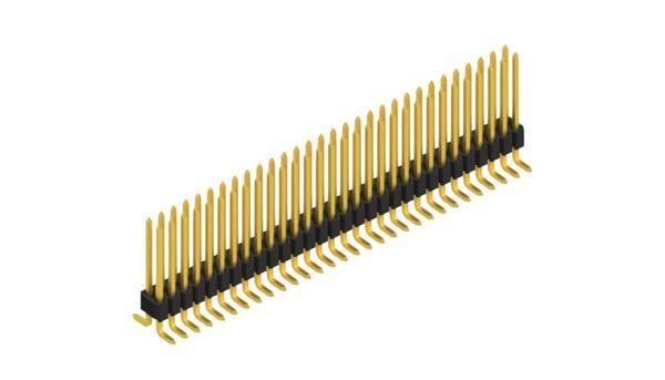 Fischer Elektronik Stiftleiste (Standard) Anzahl Reihen: 2 SLVW4SMD07360G 10St.