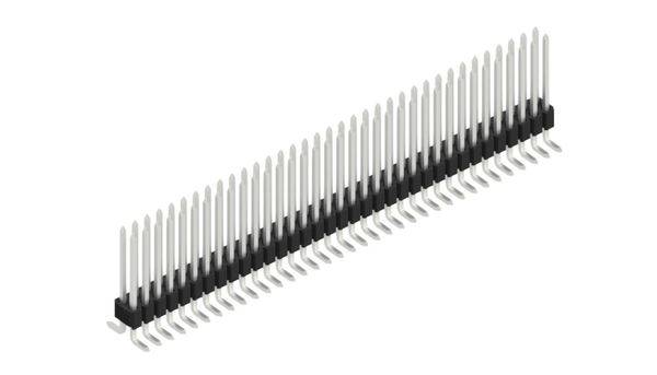 Fischer Elektronik Stiftleiste (Standard) Anzahl Reihen: 2 SLVW4SMD07370Z 10St.