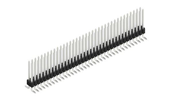Fischer Elektronik Stiftleiste (Standard) Anzahl Reihen: 2 SLVW4SMD07372Z 10St.