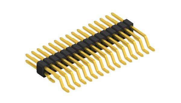 Fischer Elektronik Stiftleiste (Standard) Anzahl Reihen: 2 10157015 10St.