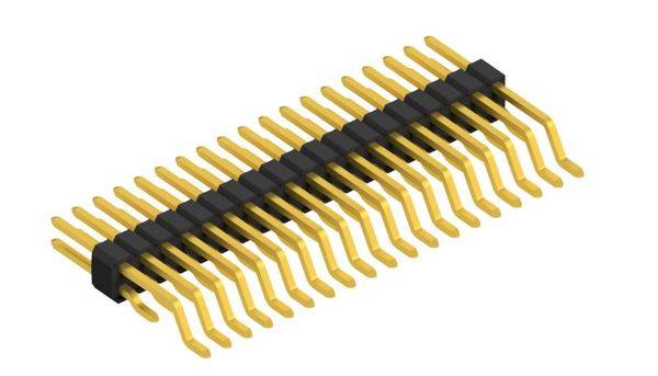 Fischer Elektronik Stiftleiste (Standard) Anzahl Reihen: 2 SLVW5SMD03638G 10St.