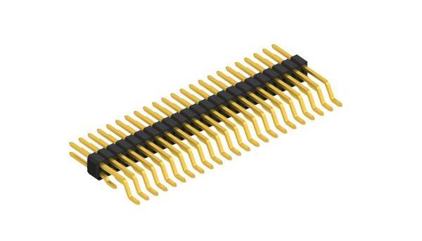 Fischer Elektronik Stiftleiste (Standard) Anzahl Reihen: 2 SLVW5SMD03646G 10St.