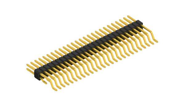 Fischer Elektronik Stiftleiste (Standard) Anzahl Reihen: 2 SLVW5SMD03652G 10St.