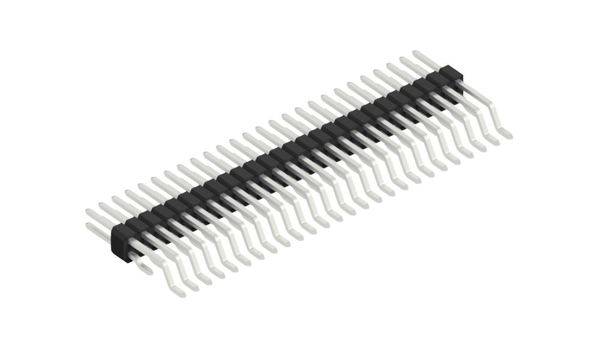 Fischer Elektronik Stiftleiste (Standard) Anzahl Reihen: 2 SLVW5SMD03652Z 10St.