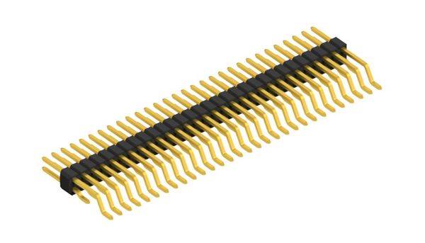 Fischer Elektronik Stiftleiste (Standard) Anzahl Reihen: 2 SLVW5SMD03660G 10St.