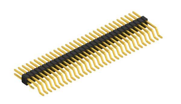 Fischer Elektronik Stiftleiste (Standard) Anzahl Reihen: 2 SLVW5SMD03662G 10St.