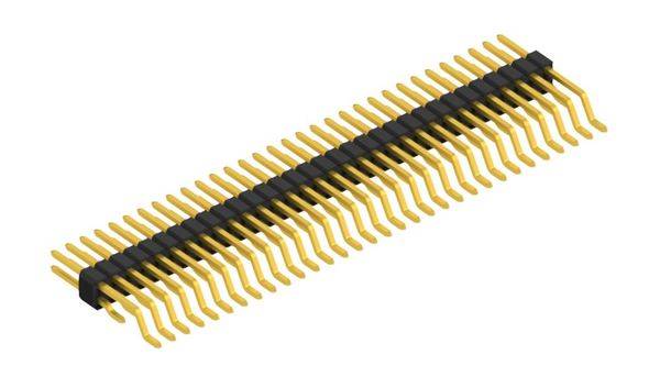 Fischer Elektronik Stiftleiste (Standard) Anzahl Reihen: 2 SLVW5SMD03664G 10St.