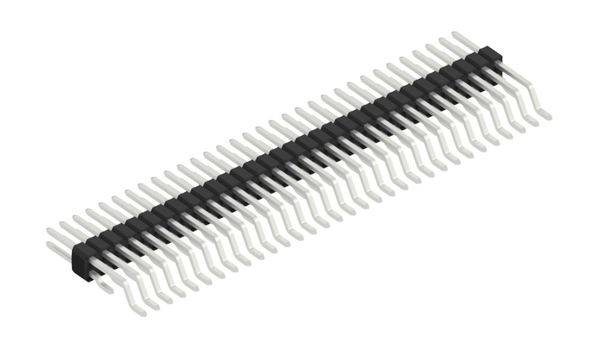 Fischer Elektronik Stiftleiste (Standard) Anzahl Reihen: 2 SLVW5SMD03664Z 10St.