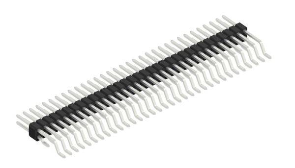Fischer Elektronik Stiftleiste (Standard) Anzahl Reihen: 2 SLVW5SMD03666Z 10St.