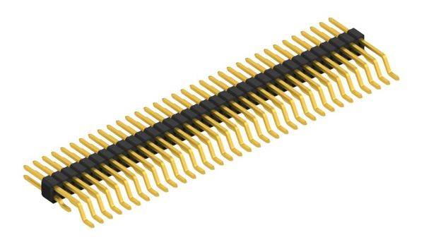 Fischer Elektronik Stiftleiste (Standard) Anzahl Reihen: 2 SLVW5SMD03668G 10St.