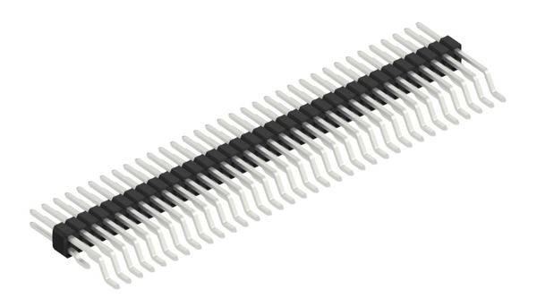 Fischer Elektronik Stiftleiste (Standard) Anzahl Reihen: 2 SLVW5SMD03668Z 10St.