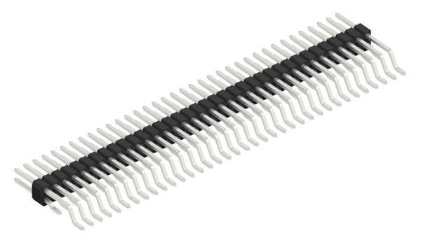Fischer Elektronik Stiftleiste (Standard) Anzahl Reihen: 2 SLVW5SMD03672Z 10St.