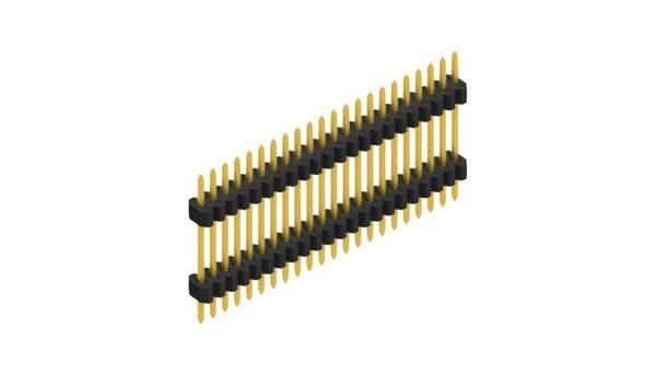 Fischer Elektronik Stiftleiste (Standard) Anzahl Reihen: 1 SLVW609222G 10St.