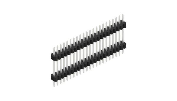 Fischer Elektronik Stiftleiste (Standard) Anzahl Reihen: 1 SLVW609222Z 10St.