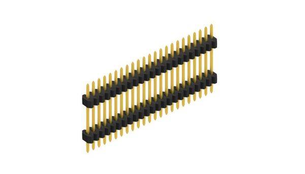 Fischer Elektronik Stiftleiste (Standard) Anzahl Reihen: 1 SLVW609223G 10St.