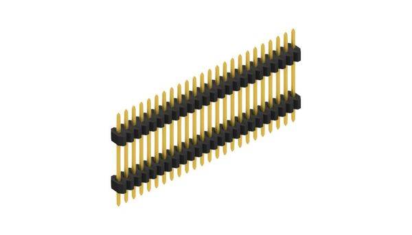 Fischer Elektronik Stiftleiste (Standard) Anzahl Reihen: 1 SLVW609224G 10St.