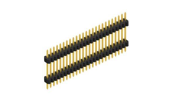 Fischer Elektronik Stiftleiste (Standard) Anzahl Reihen: 1 SLVW609225G 10St.