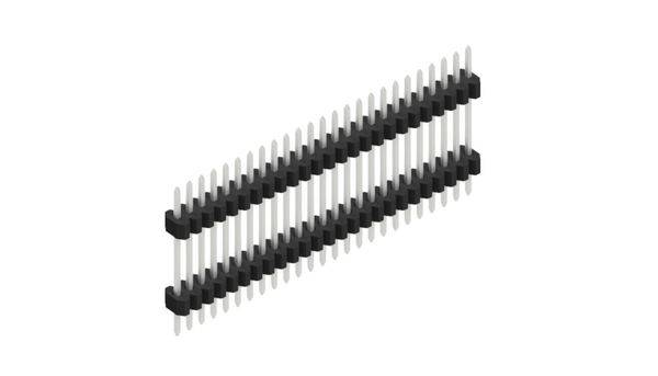 Fischer Elektronik Stiftleiste (Standard) Anzahl Reihen: 1 SLVW609225Z 10St.