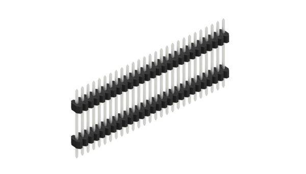 Fischer Elektronik Stiftleiste (Standard) Anzahl Reihen: 1 SLVW609227Z 10St.