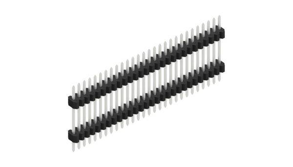 Fischer Elektronik Stiftleiste (Standard) Anzahl Reihen: 1 SLVW609228Z 10St.