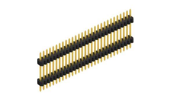 Fischer Elektronik Stiftleiste (Standard) Anzahl Reihen: 1 SLVW609229G 10St.