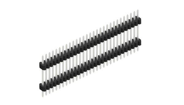 Fischer Elektronik Stiftleiste (Standard) Anzahl Reihen: 1 SLVW609229Z 10St.