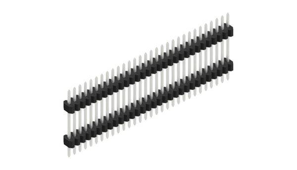 Fischer Elektronik Stiftleiste (Standard) Anzahl Reihen: 1 SLVW609230Z 10St.